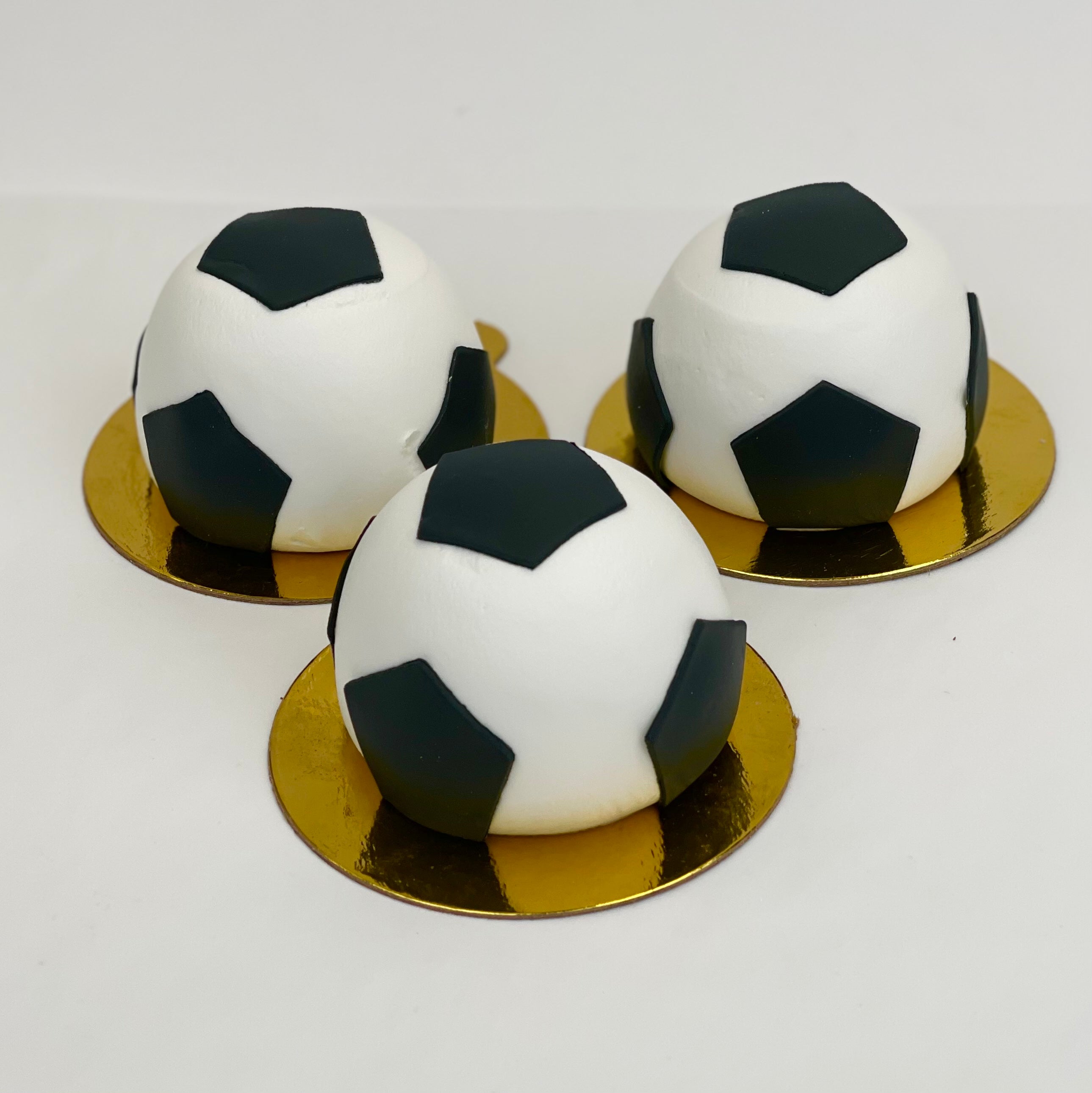 Soccer Ball Cupcake