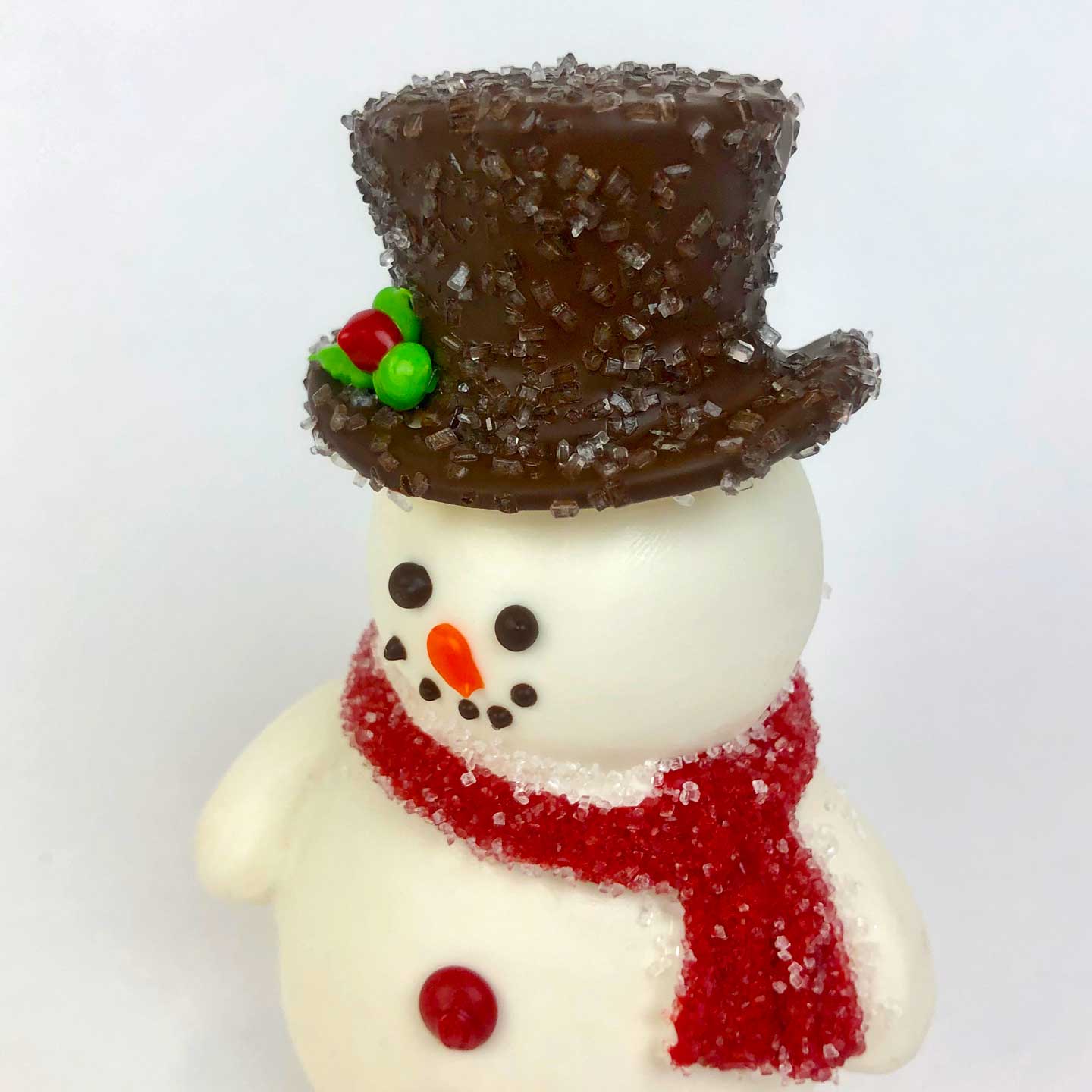 Puffy Snowman Chocolate