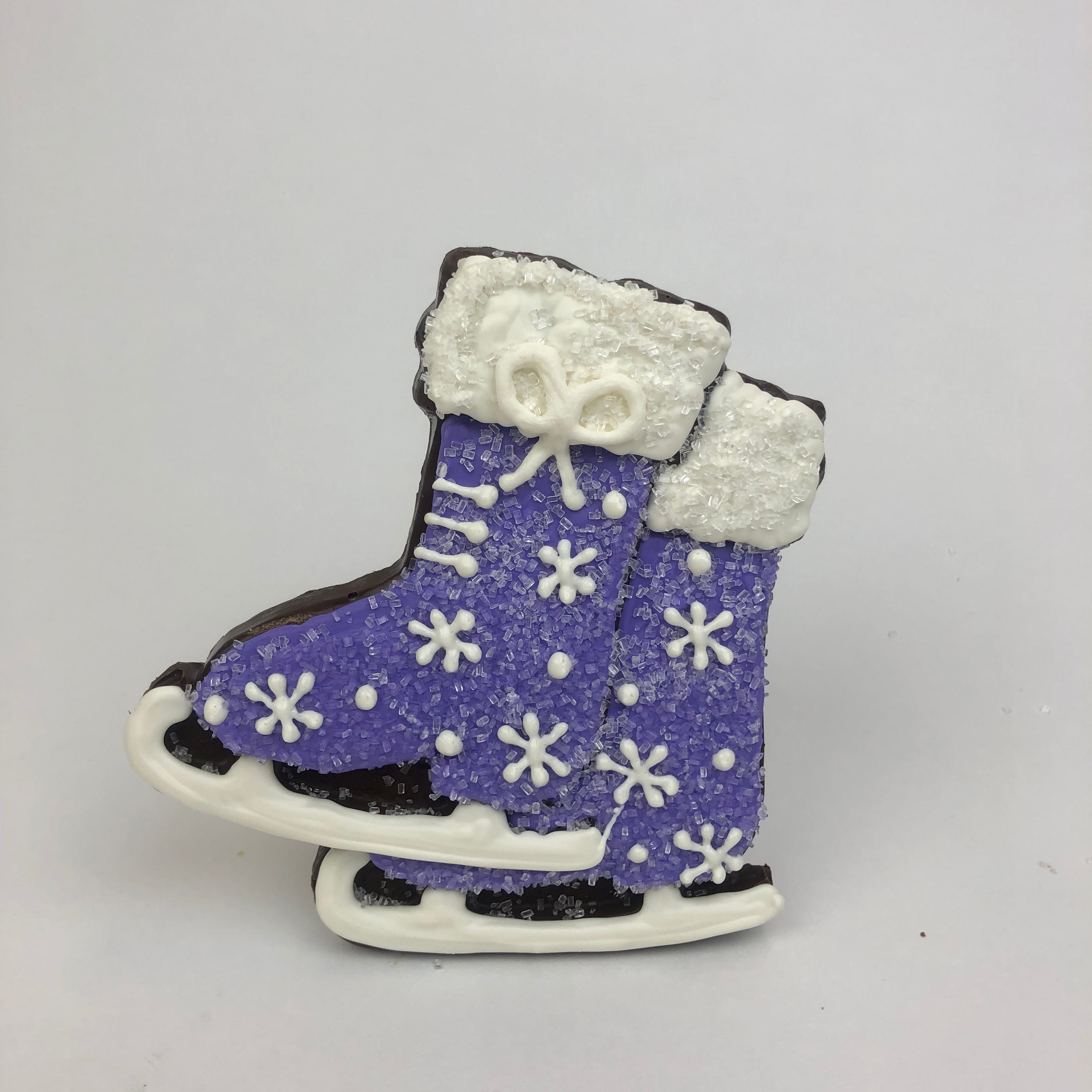Chocolate Crispy Ice Skate in purple