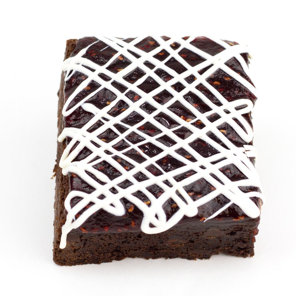 Raspberry Brownie