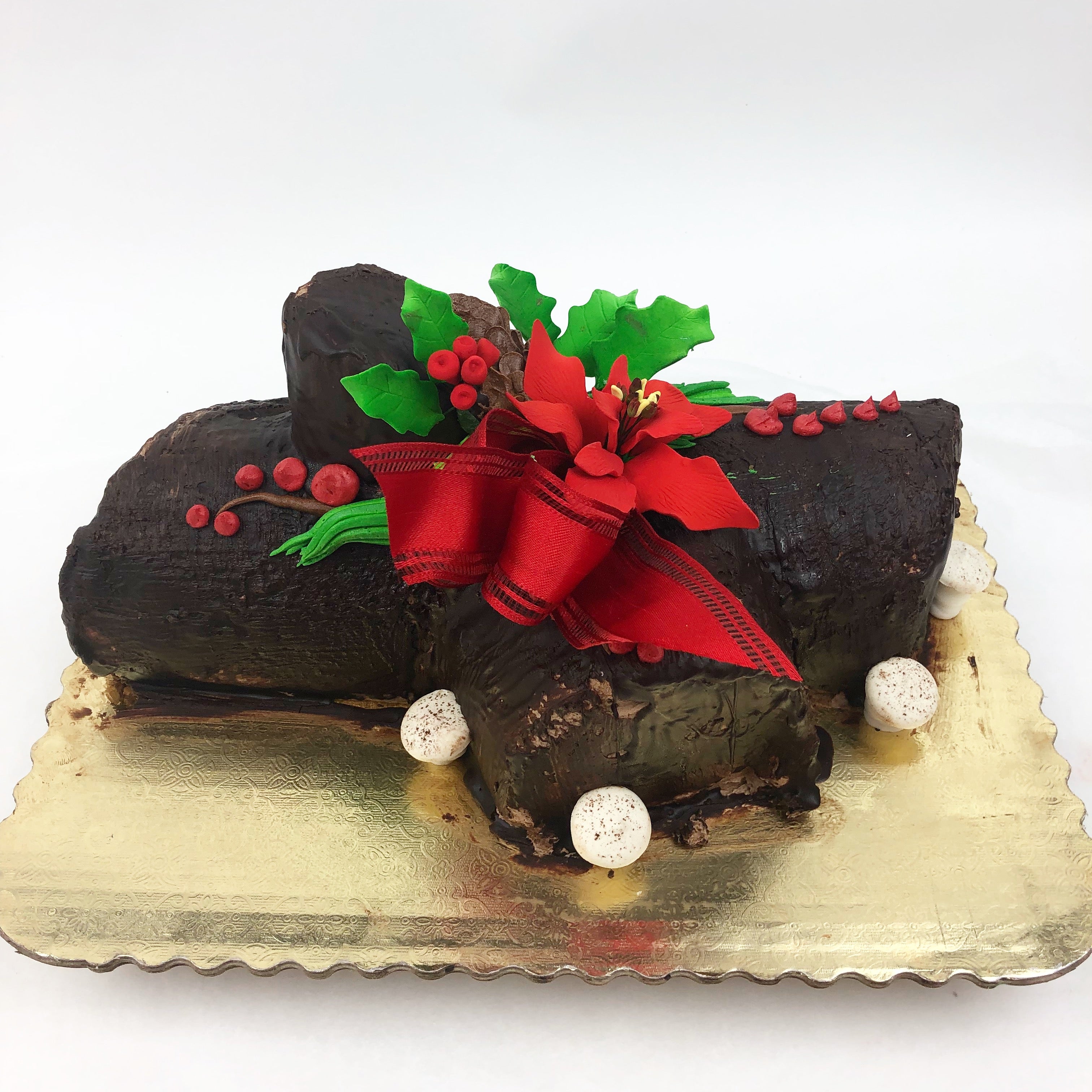 Classic Chocolate Yule Log