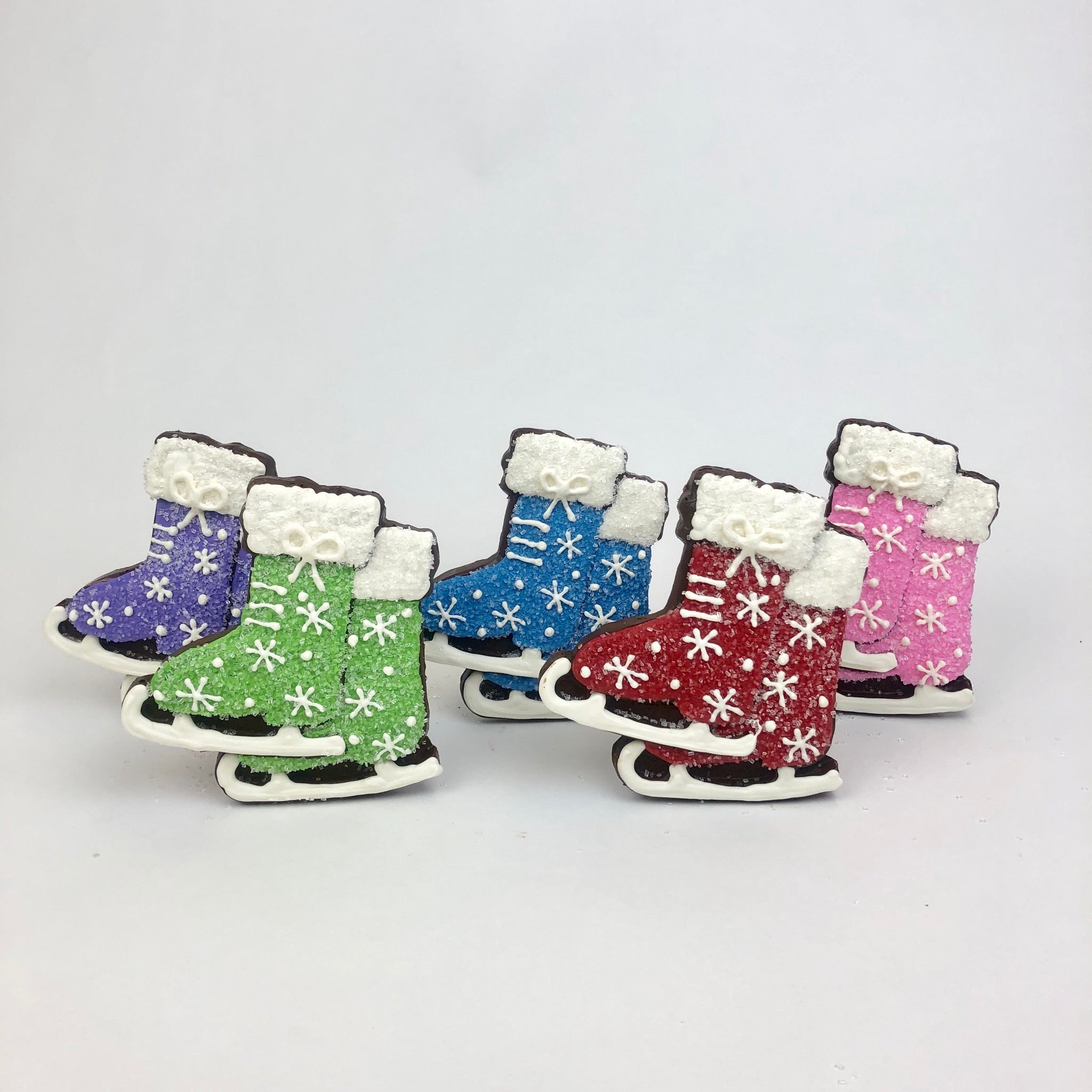 Chocolate Crispy Ice Skates