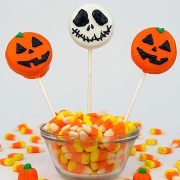 Chocolate Covered Oreo Jack-Skeleton and Jack O'Lantern