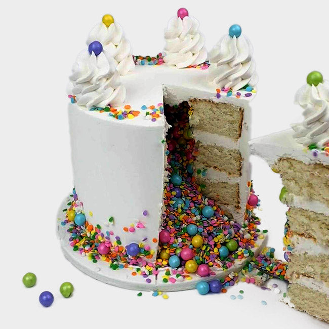Piñata Sprinkle Cake