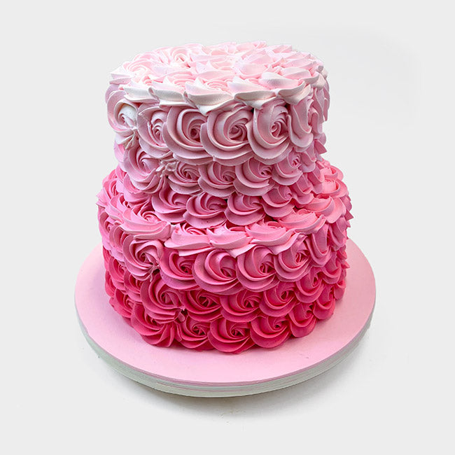 Ombre Buttercream Rosette