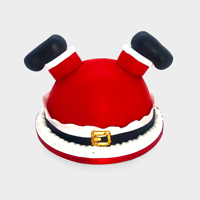 Santa’s Butt Cake