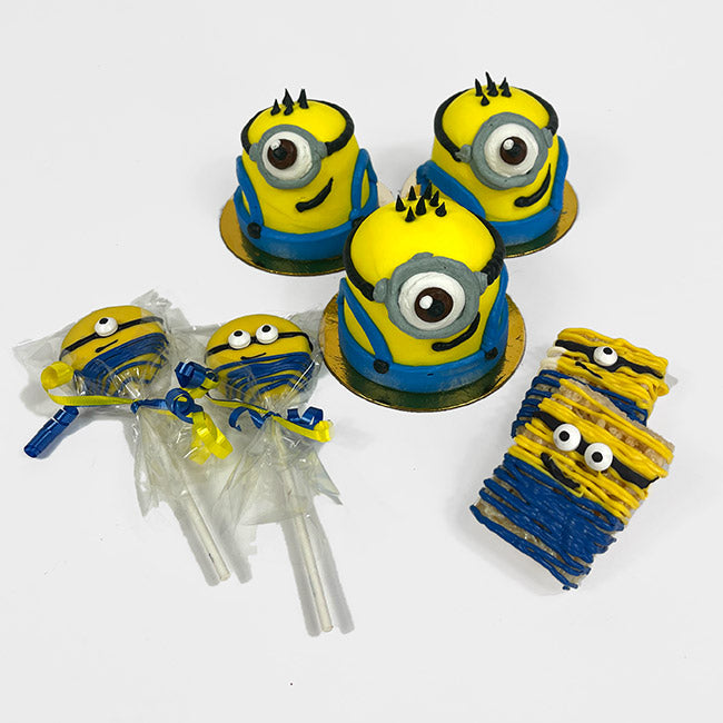 Minion 3D Cupcakes