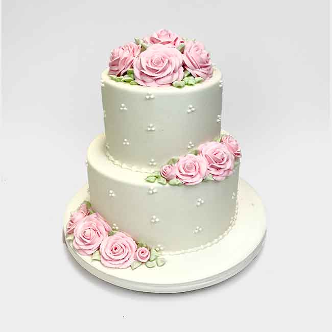 Tridot Wedding Cake