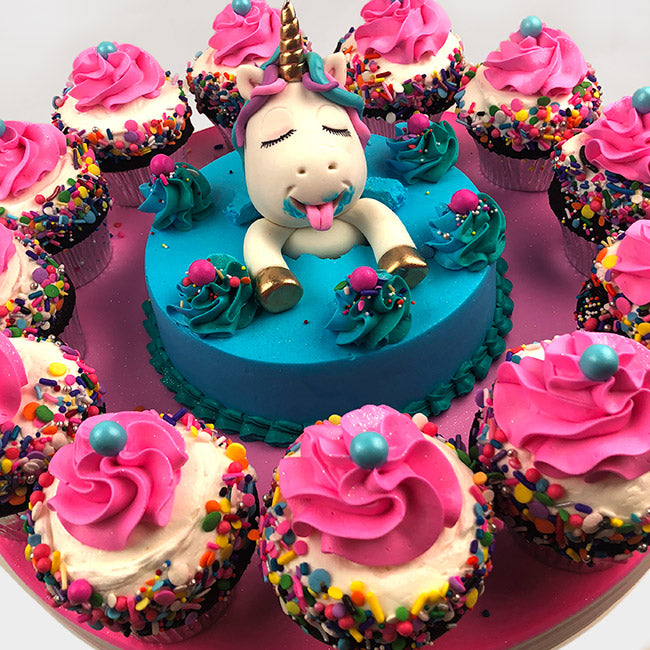 Unicorn Cupcake Cake