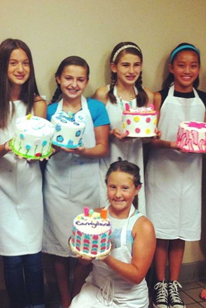Cinderella Cakes now offering cake decorating birthday parties!