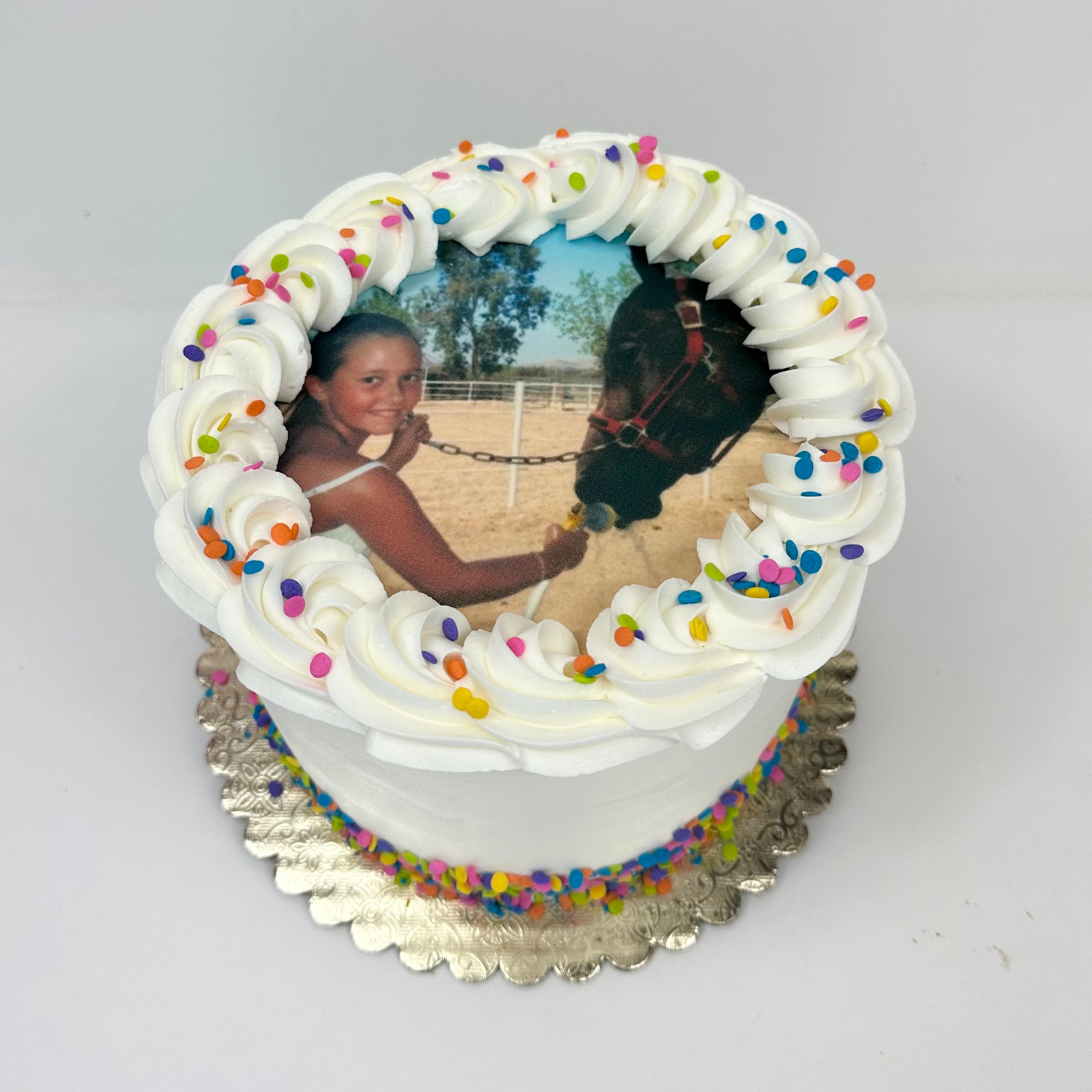 Edible Image Celebration Cake