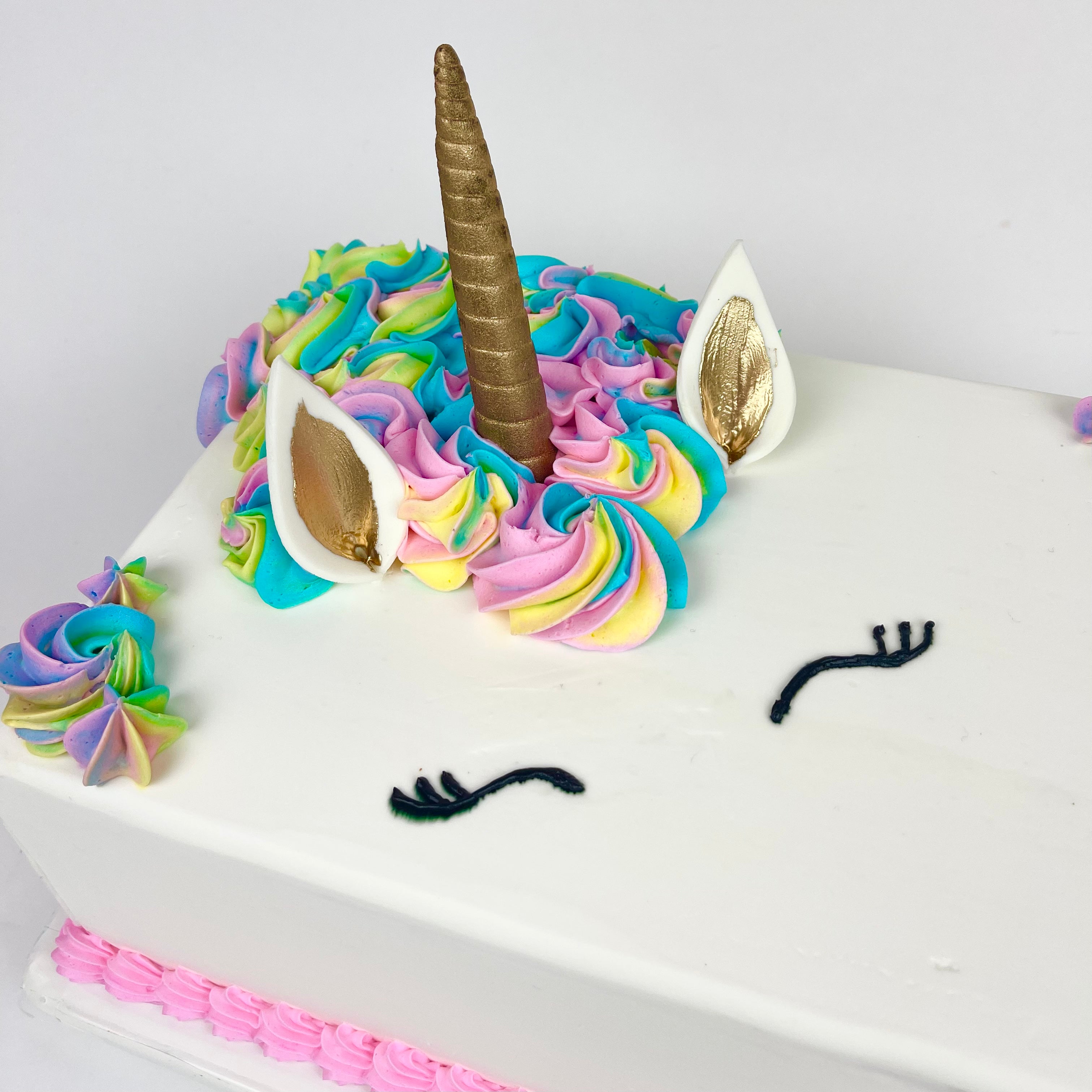 Magical Unicorn Sheet Cake