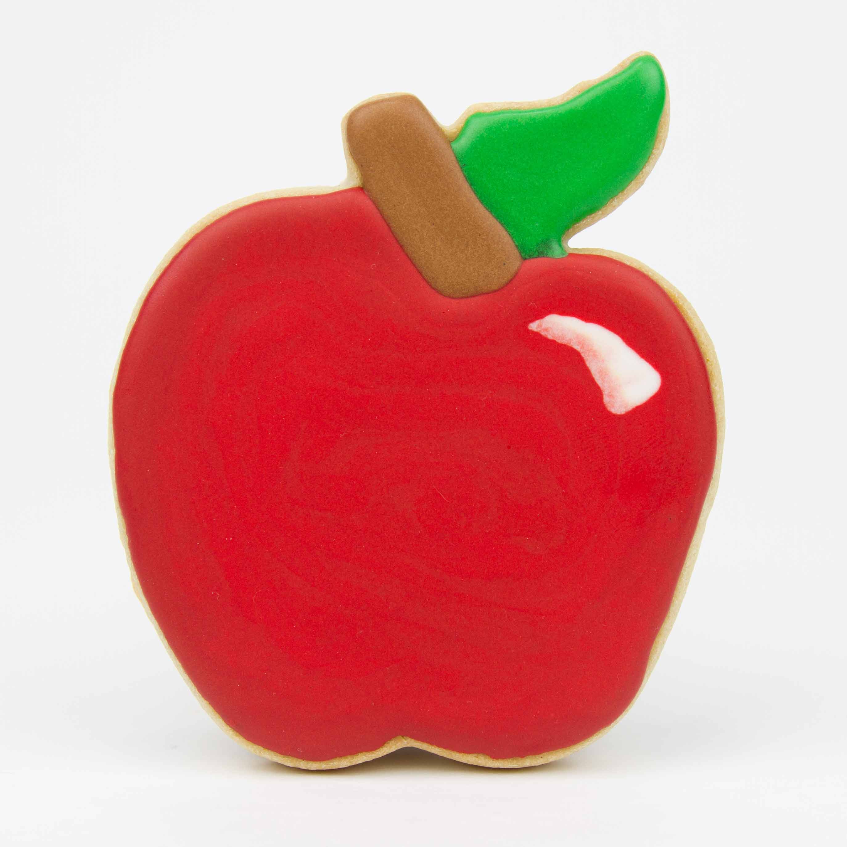 Apple Decorated Cookie