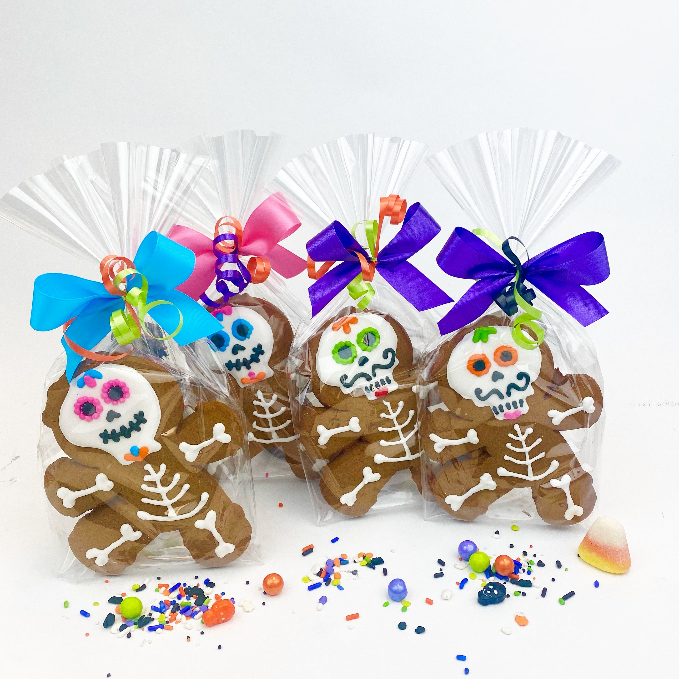 Day of the Dead Gingerbread Cookies