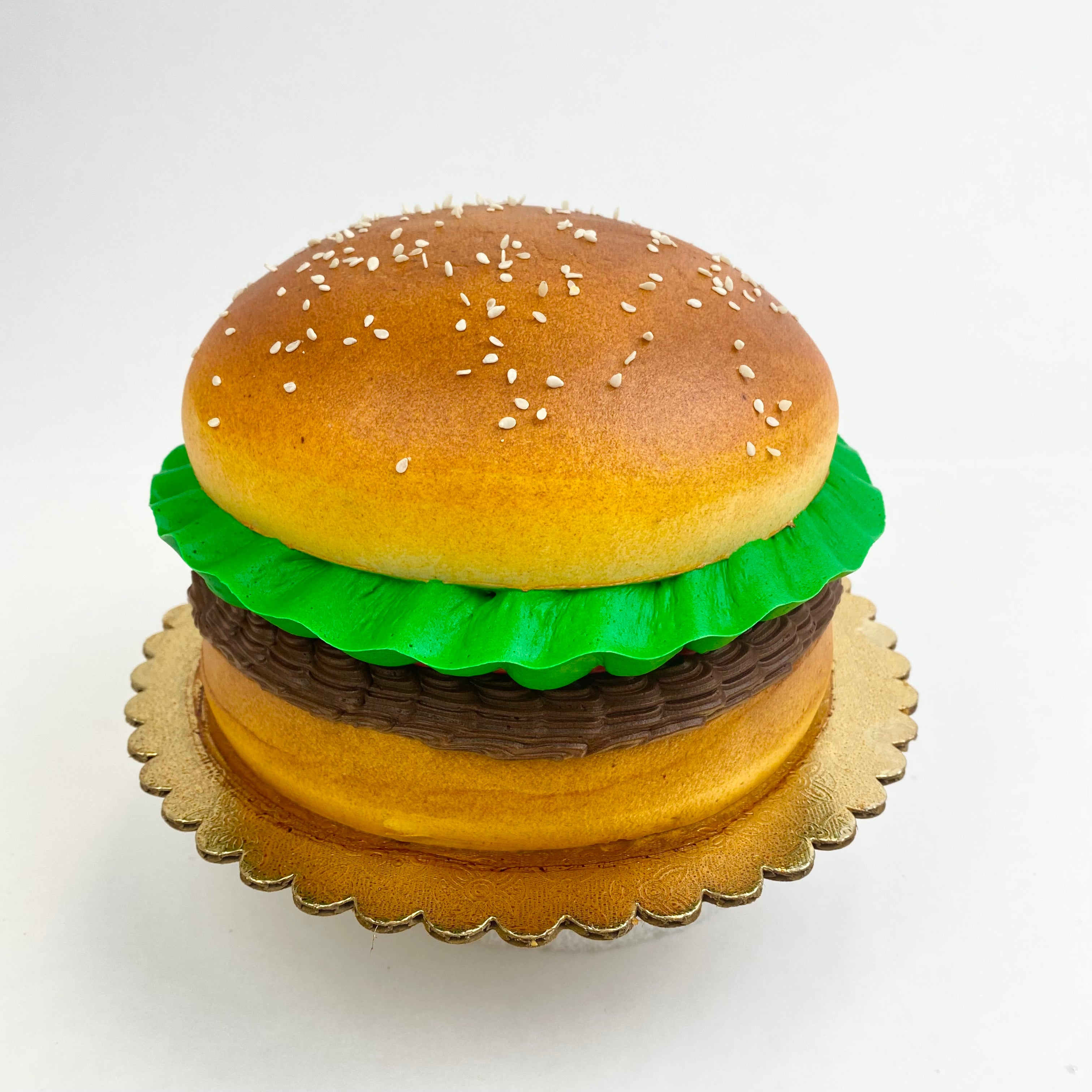 3D Burger Cupcake