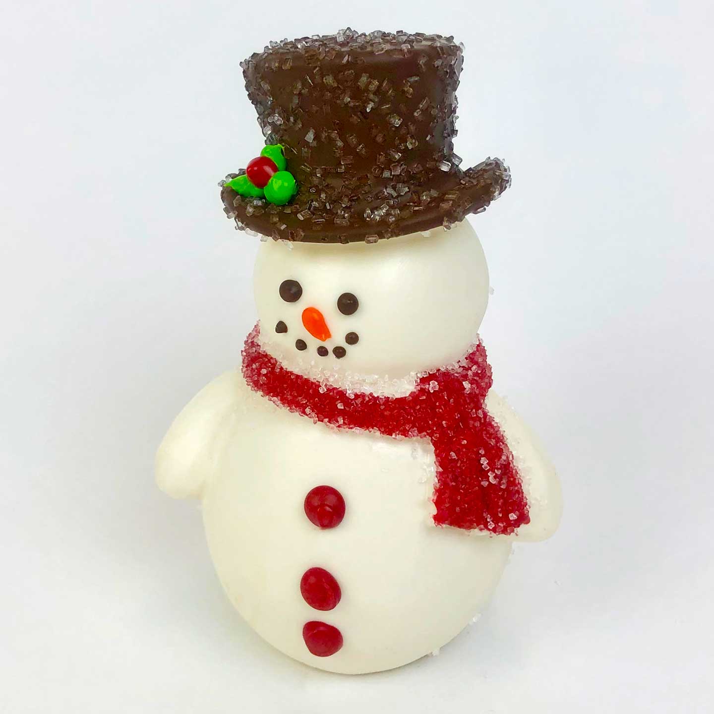 Puffy Snowman Chocolate
