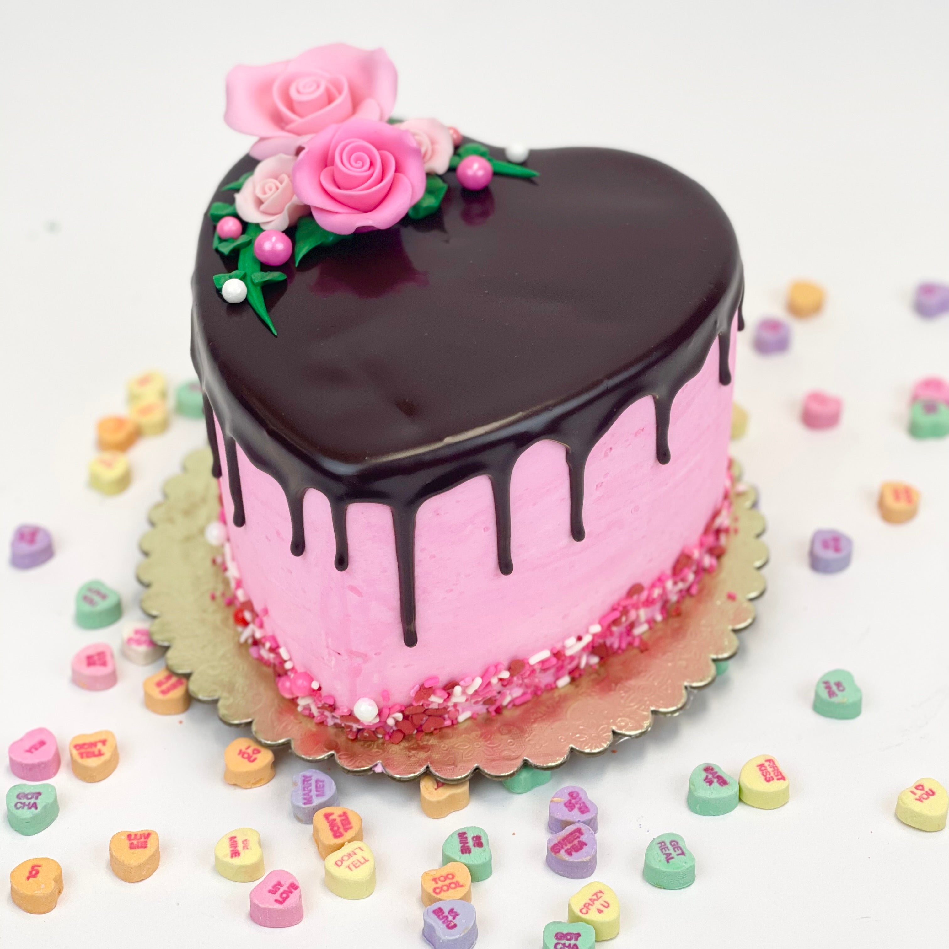 Valentine’s Heart Cake