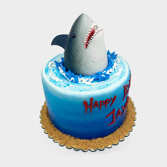 Shark Attack Cake
