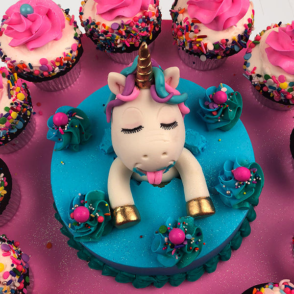 Unicorn Cupcake Cake