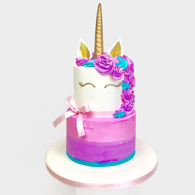 Magical Unicorn Tiered Cake